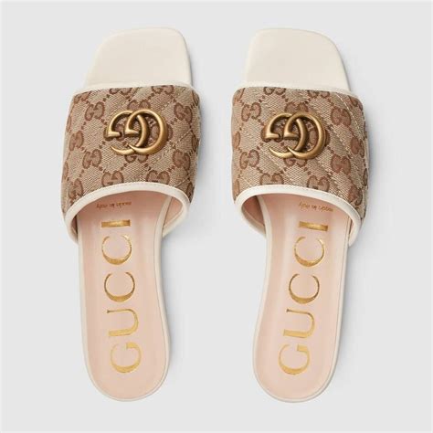 gucci aline sandals|Gucci slides for women.